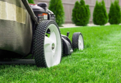 Mowing the lawn - Green Place