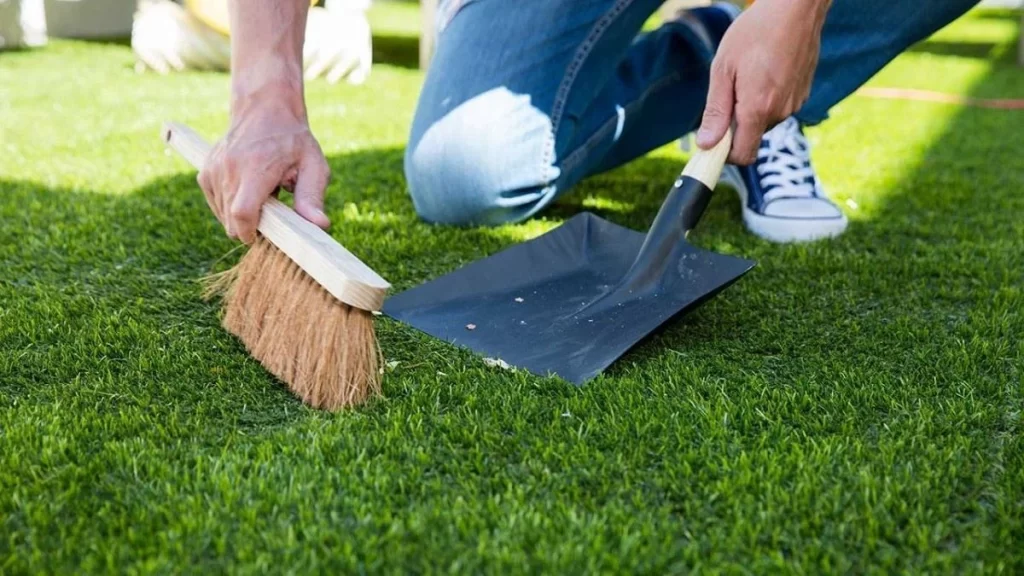 Caring for artificial grass