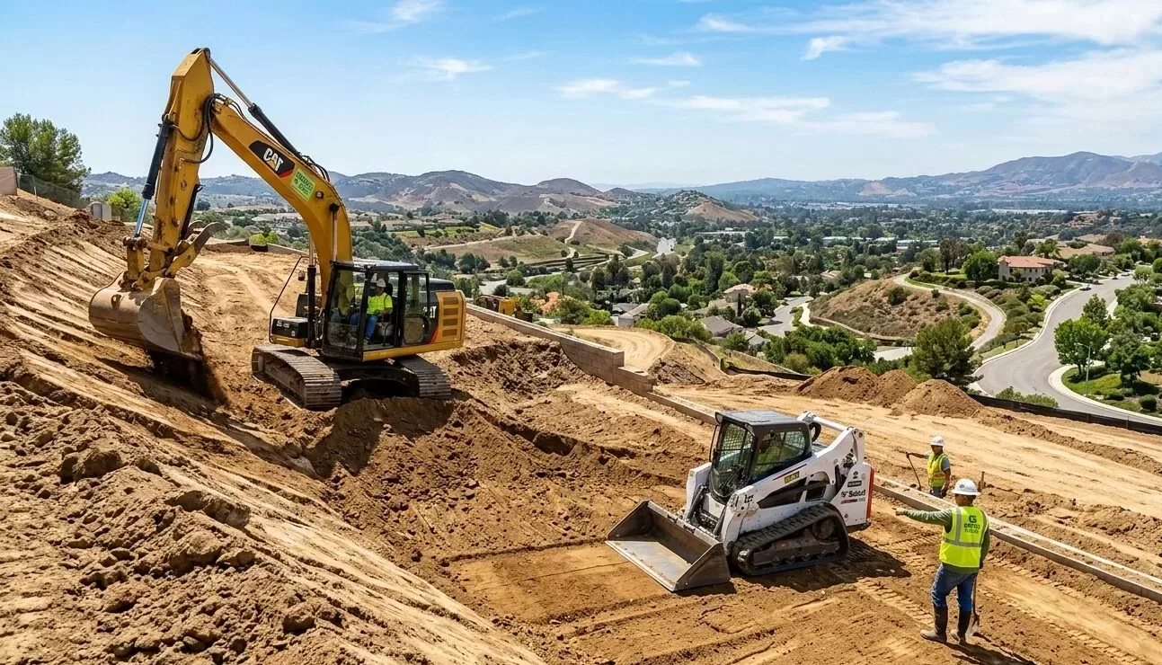 Earthmoving and Regrading - Green Place